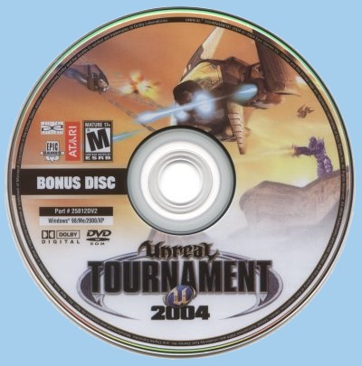 Unreal Tournament 2004 DVD